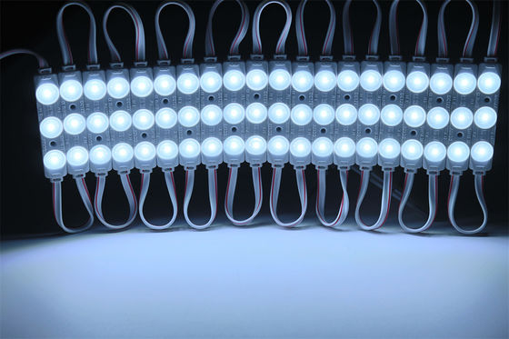 ضوء عالي 66LM وحدات ضوء LED مقاومة للماء خارجية smd5050 12V حقن البيضاء الباردة