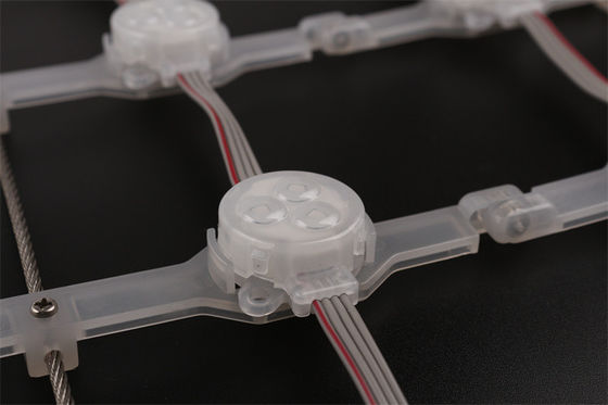 IP65 RGB 30mm شاشة شبكة LED خارجية مقاومة للماء العرض الإعلاني شاشة شبكة LED