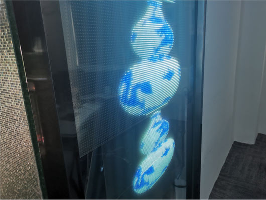 الشاشة LED الشفافة P16 التركيب الثابت 3906Dot/M2