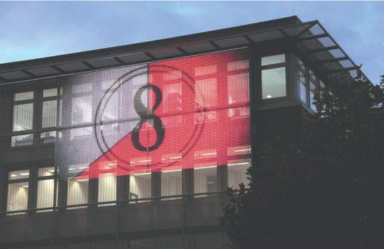 DC12V LED Mesh Screen 20mm 0.3W Full Color High Brightness Indoor Outdoor Waterproof