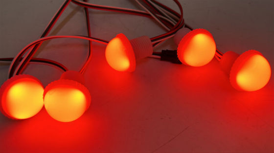 Amusement Park Light Show Light Motif Lights 30mm DC12V 1W Waterproof LED Street Commercial Display