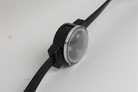 IP67 مصدر ضوء بيكسل LED 0.75W DC12V 30MM RGB للديكور الخارجي / الإعلانات