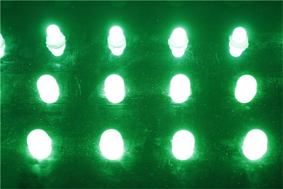 12mm 0.3W DC12V مربع LED Pixel Module مقاوم للماء في الخارج لون واحد