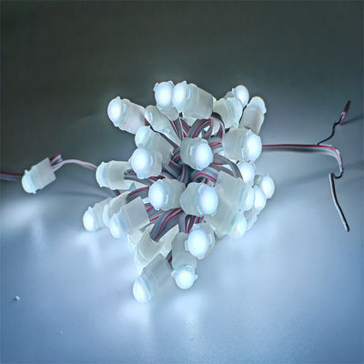 ضوء عالي 9mm LED Pixel Light رقاقة مزدوجة IP67 0.2W 12V مقاوم للماء