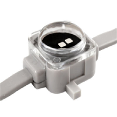 IP67 دائمة الاحتفال الزخرفة المصباح المنزل DC9V 0.5W 25mm في الهواء الطلق مضاد للماء مصباح نقطة LED RGBW