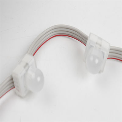 DC12V 0.3W 12mm SMD2025 LED Pixel module IP67 مقاوم للماء كامل اللون RGB سلسلة مربع ضوء LED قابل للاتصال