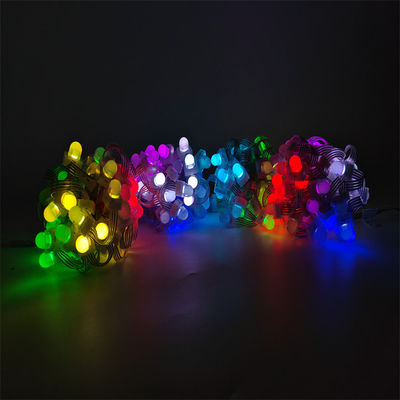 ضوء 12 ملم بيكسل LED ضوء عيد الميلاد الديكور النقطي ضوء مقاوم للماء IP68 12 فولت في الخارج RGB اللون الكامل