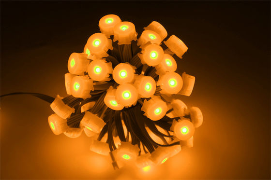 IP67 الديكور الخارجي المقاوم للماء SMD5050 20mm 6LM LED متعدد الألوان DMX512 RGBW ضوء نقطة