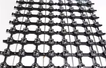 RGB full color led grid screen الستار الفيديو المقاوم للماء الشفاف الناعم المرونة العرض led net screen