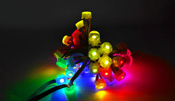 48 قطعة 20 ملم للخارج مضاد للماء IP67 LED Pixel Light مع الأحمر / الأخضر / الأزرق / الأصفر / الأبيض / الدافئ الأبيض