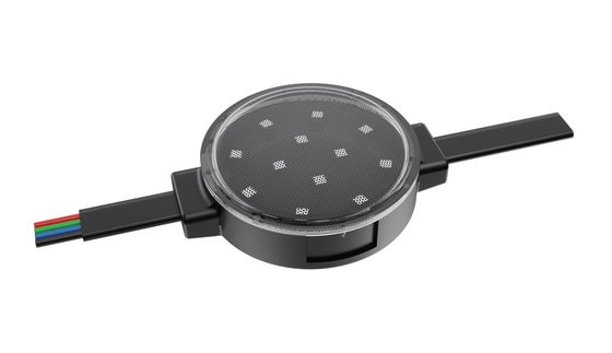 جودة الغطاء 0.3W 24V RGB 50mm IP67 مضاد للماء ضوء بكسل Dmx512 ضوء نقطة LED
