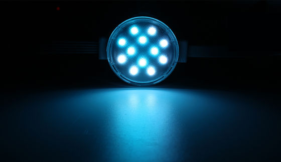 DC24V DMX LED RGB مصابيح LED النقطية ملف الألومنيوم IP67 مقاوم للماء 40mm 30mm 50mm
