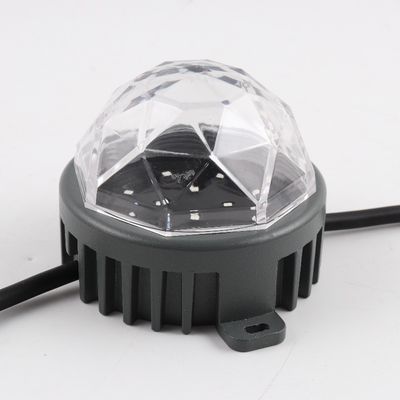 قابلة للتخصيص 100 مم IP67 مضاد للماء DC24V 50MM DMX LED RGB أضواء بكسل قابلة للبرمجة