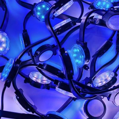 مضاد للماء في الهواء الطلق 40 ملم بكسل مصباح LED نقطة مع 24 فولت الجهد العامل و 120 درجة زاوية شعاع