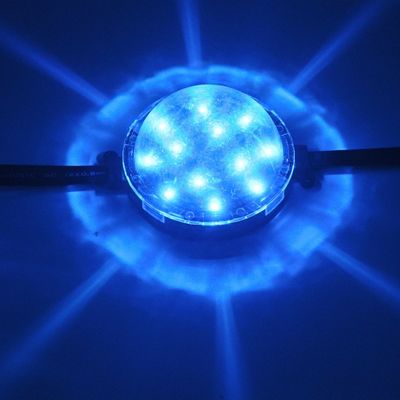 زاوية الشعاع 120 درجة مضيئة متعدد المصابيح LED نقطة الإضاءة لل واجهة DMX512 الوضوح العالي