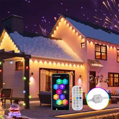 20mm RGBW SMD5050 مصابيح LED Eave للزخرفة الخارجية للمباني IP67 UL معتمدة 2 Miracle Bean
