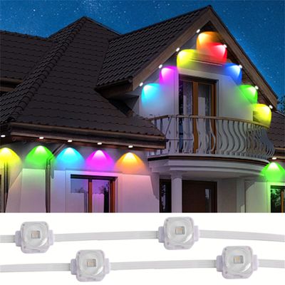 SMD5050 RGBW ضوء الشفاه LED لإضاءة الزخرفة الخارجية الدائمة لليوم الخريف