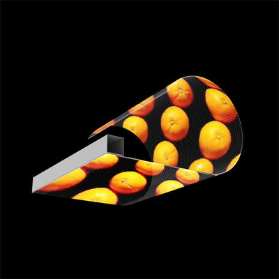 P10 Flexible Transparent Full-color LED Display Adhesive LED Screen on Glass for Outdoor Indoor Use