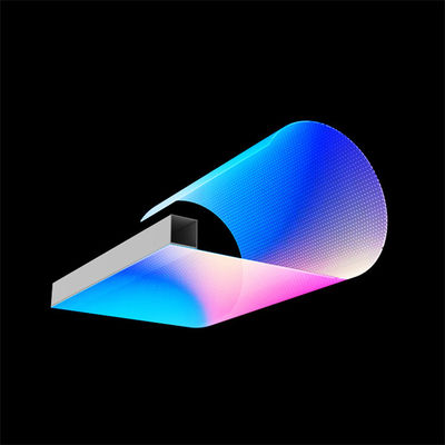مصدر ضوء نقطة LED عالية الوضوح لون مرن شاشة شفافة LED