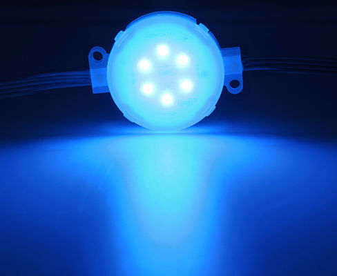 SMD5050 1.5W RGB LED Pixel Point Light للإضاءة الخارجية 50mm مبنى منزل IP67 مقاوم للماء 24V