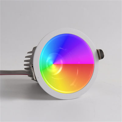 مصباح LED متعدد الوضع المدمج مصباح LED حاد الإضاءة الداخلية الدائرية مربع AC100-240V