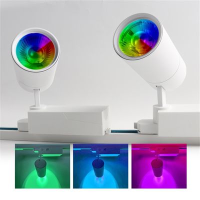 Adjustable Movable LED Track Lights with IK10 Impact Resistance Level for Modern Asian Style Indoor Shops and Museums