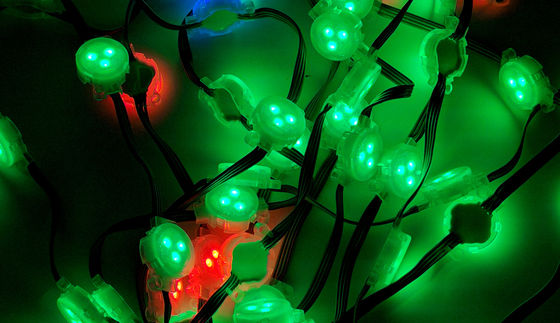 Park Building LED Point Light Source 48W With Changeable Emitting Copper Lamp Body