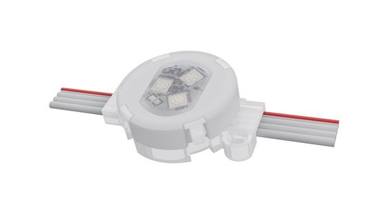 إضاءة عيد الميلاد الدائمة عطلة LED Smd3535 DMX 512 12V RGB رقمية 30mm قابل للتوجيه LED Pixel Point Light