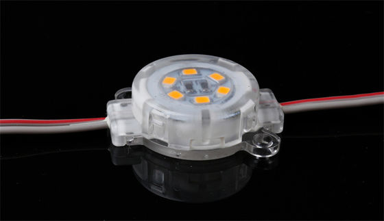 غطاء شفاف شفاف RGB LED Point Light للديكور الخارجي الإعلانية علامة حرف IP67 مقاوم للماء