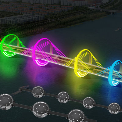DC24V IP67 مضاد للماء RGB LED أضواء بكسل للمنزل إضاءة عطلة عيد الميلاد الدائم