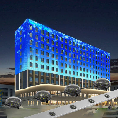 1.8W RGB الملف الألومنيوم مصباح نقطة LED للإضاءة الدائمة للطرق الخارجية