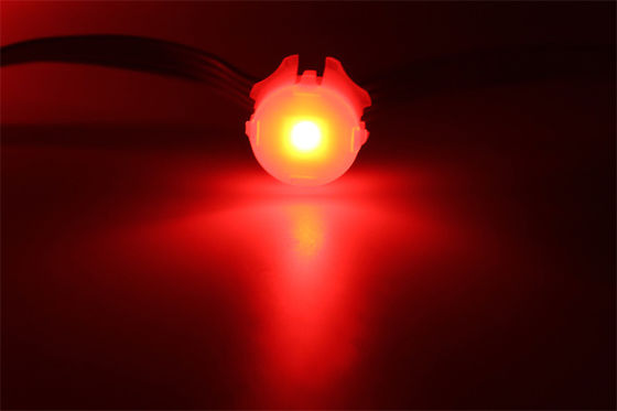 مصدر ضوء نقطي LED 20 مم، ألوان قابلة للعنونة، IP67، تيار مستمر 12 فولت، ضوء نقطي ذكي للتحكم، وحدة إضاءة LED خارجية دائمة