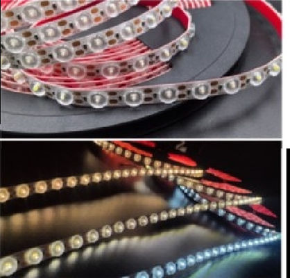 الضوء الخلفي LED عدسة انعكاس انتشار الطاقة العالية 12V SMD030 RGB Edgelit 12V SMD3030 LED شريط شريط الضوء LED TV ضوء الخلفي شريط