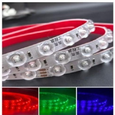 العدسات المضاءة للماء سلسلة Dc24v Smd2835 42LEDs Ip67 Smart Strip Light مرنة