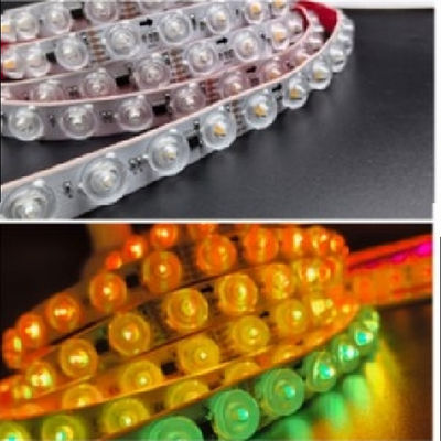 10W Botton Price 24V Dimmable LED Lens Light Strip with Wide Beam Angle for Retail and Hotel Lighting