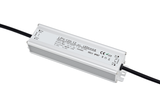 High Efficiency LED Power Supply 100W 120W 12V 24V IP67 Constant Voltage  Led Driver for Led Display
