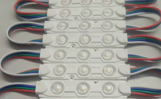 وحدات إضاءة LED SMD5050 RGBW وحدات حقن LED صغيرة لإضاءة علامات اللوحات الإعلانية وصناديق الإعلانات والإضاءة الخلفية لحروف البكسل