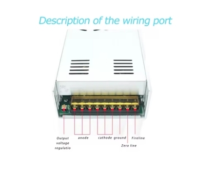 CE RHOS المدرجة 110V 220V AC LED Driver مصدر الطاقة IP67 مقاوم للماء في الهواء الطلق ضمان 3 سنوات لمشروع ضوء الشريط LED