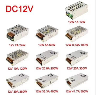 محول طاقة LED عالي الجودة نحيف لوضع التبديل، مزود طاقة LED للإضاءة الصناعية