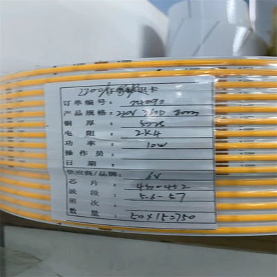 شريط إضاءة LED COB بـ 8 مم و 320 مصباح LED، درجة حرارة لون قابلة للتخصيص للإضاءة السكنية والإضاءة التجارية