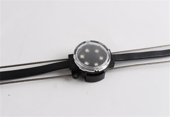 Long-distance RGB 40mm DMX DC36V IP67 Led Point Lights for Municipal Building Landscape