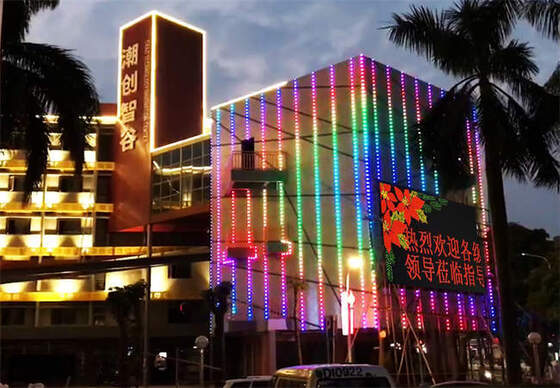 30 ملم إضاءة LED مع IP67 تصنيف 12 فولت RGB LED أضواء بكسلات الكمبيوتر المادة الدافئة البيضاء خلق خيارات خارجي مذهلة