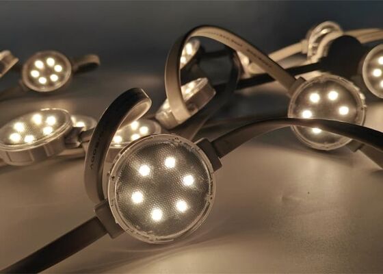 30MM IP67 DMX512 LED Point Light Smart Eave Light for Outdoor Decoration