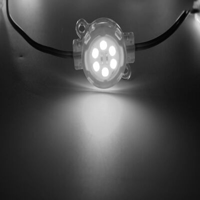 IP67 Waterproof High Brightness RGB LED Point Light with DMX512 Control for Outdoor Lighting