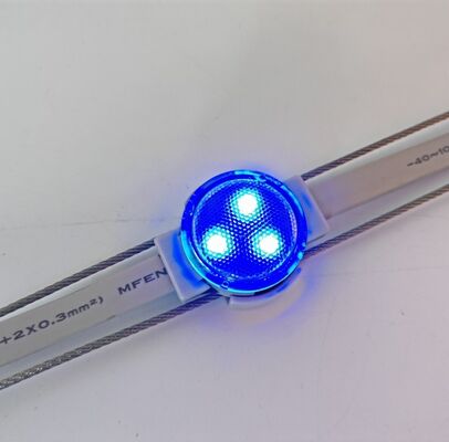 30mm IP67 Waterproof RGB Pixel Point Light with DMX512 Control for Building Outlines and Media Displays