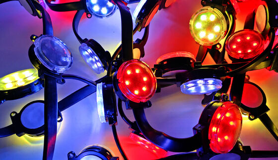 40mm 24V SMD3535 IP67 Waterproof LED Point Light Flexible 120 Beam Angle PC Material Lighting