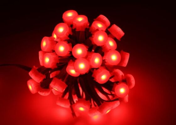 مصباح نقطي LED مقاوم للماء IP67 RGB 20 مم DC12V مادة PC مرنة للإضاءة