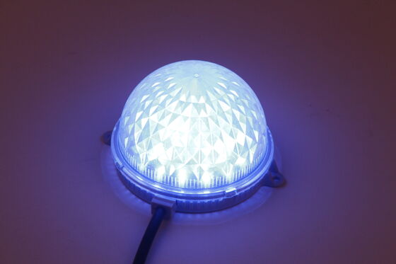 IP67 مقاوم للماء 104mm DC24V 5W RGB LED Point Light إضاءة مواد الكمبيوتر المرنة