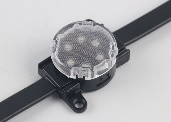 24V IP67 Waterproof 50mm LED Point Light with DMX512 Control for Outdoor Facade Lighting