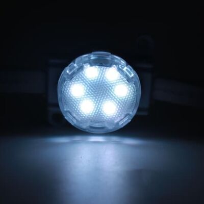 مصباح نقطي LED متين مقاوم للماء بقطر 30 ملم وطاقة DC24V يتميز بمكونات LED SMD3535 ساطعة وموفرة للطاقة